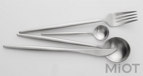 Набір столових приладів Xiaomi Maison Maxx Stainless Steel Modern Flatware Set Silver